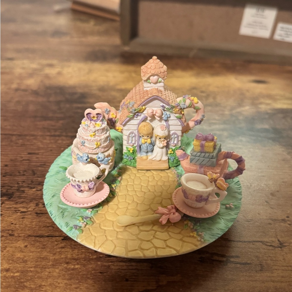 Precious Moments Wedding Tea Set